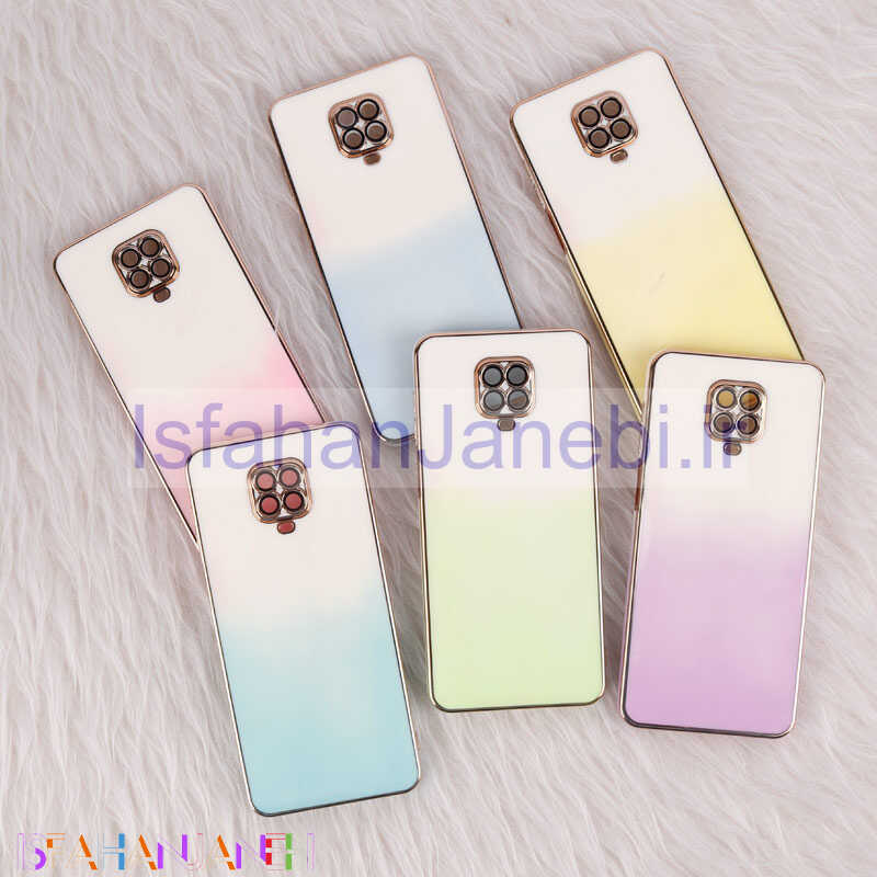 اصفهان جانبی-قاب MY CASE دو رنگ محافظ لنزدار Xiaomi Redmi Note 9 Pro