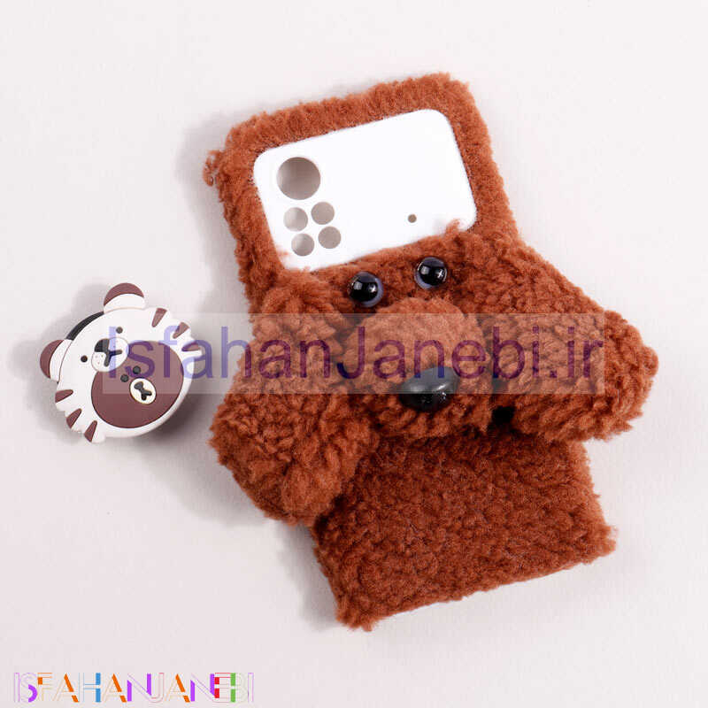 اصفهان جانبی-قاب پولیشی سگ پشمالو محافظ لنزدار Xiaomi Poco X4 Pro 5G