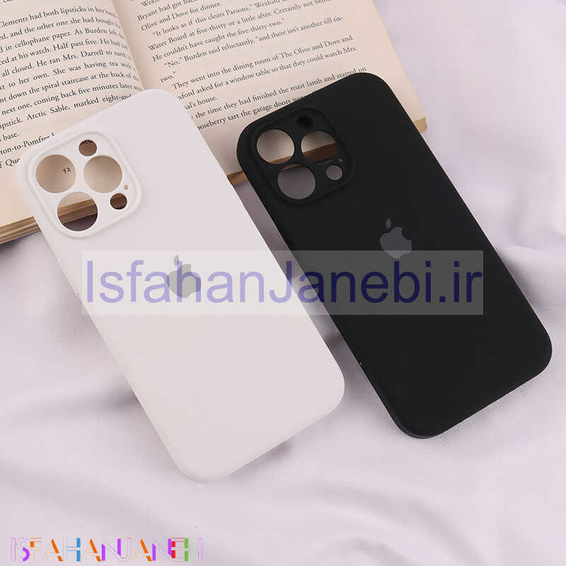 اصفهان جانبی-قاب سیلیکونی اصلی زیربسته آیفون iPhone 14 Pro Max محافظ لنزدار