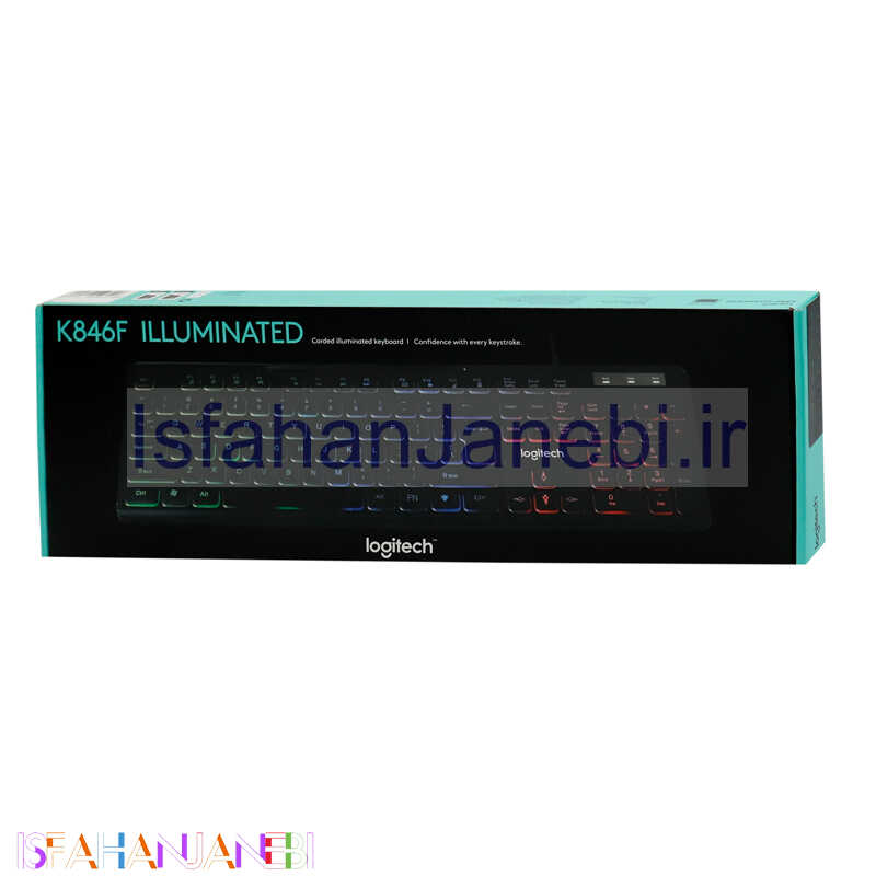 اصفهان جانبی-کیبورد گیمینگ لاجیتک K846F ILLUMINATED