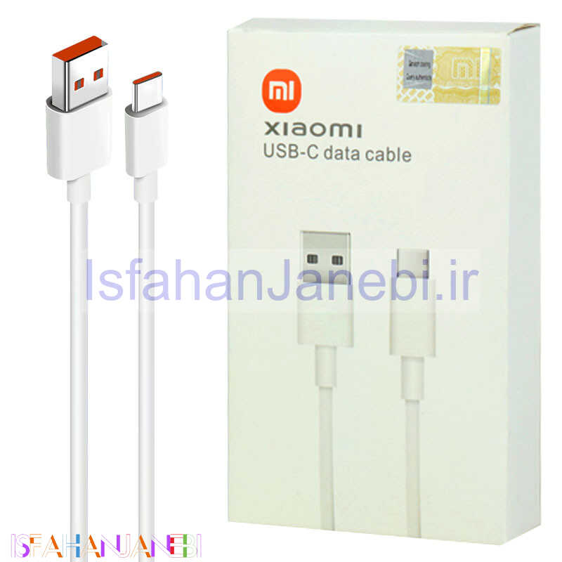 اصفهان جانبی-کابل تایپ سی فست شارژ Xiaomi 6A 1m