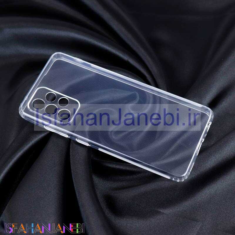 اصفهان جانبی-قاب ژله ای ساده بی رنگ محافظ لنزدار Samsung Galaxy A52 / A52s