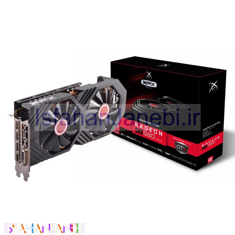 اصفهان جانبی-کارت گرافیک XFX RX 580 8GB GDDR5 256Bit