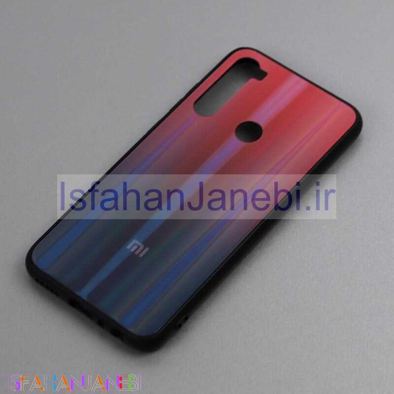 اصفهان جانبی-قاب لیزری پشت گلسی Xiaomi Redmi Note 8 کد7 سری B