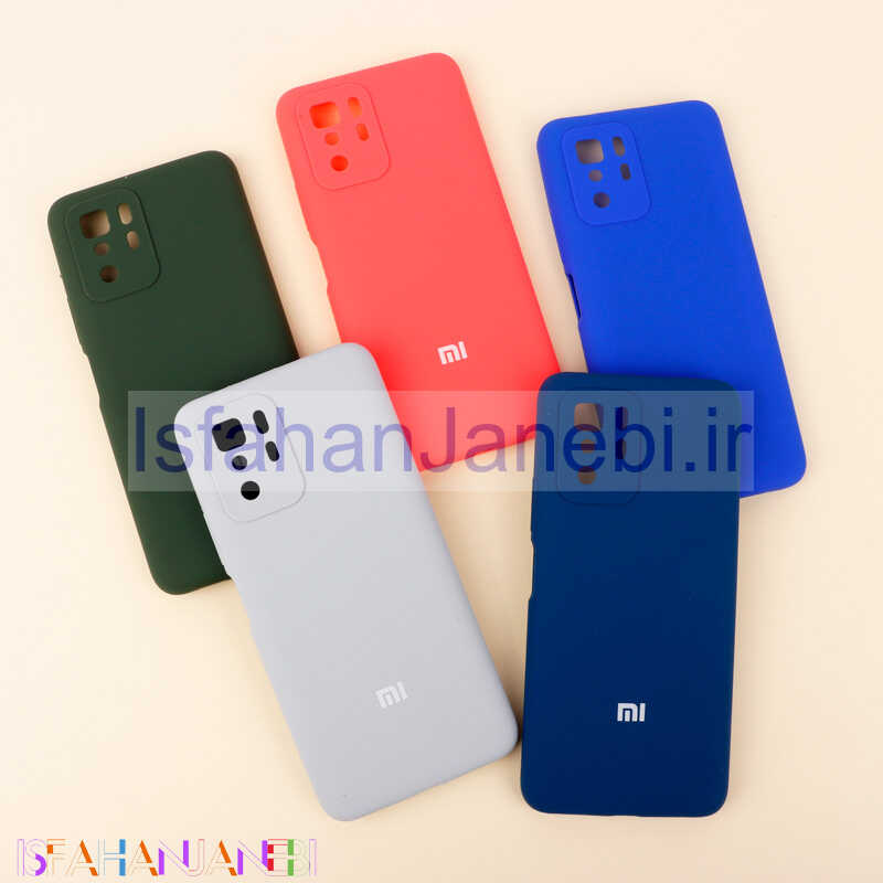 اصفهان جانبی-قاب سیلیکونی اصلی زیربسته شیائومی Poco X3 GT محافظ لنزدار