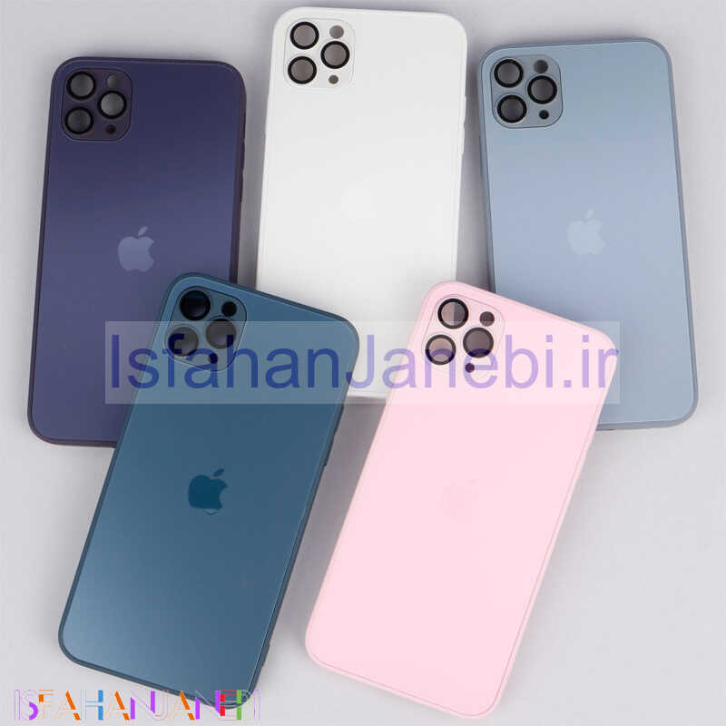 اصفهان جانبی-قاب پشت گلسی لیزری AG-GLASS محافظ لنز شیشه ای iPhone 11 Pro Max