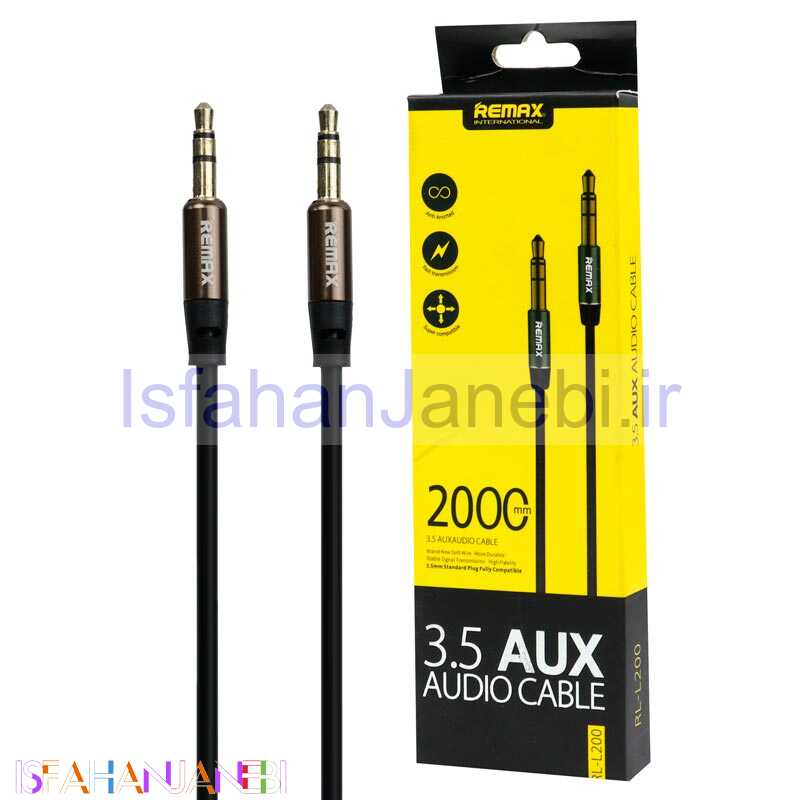 اصفهان جانبی-کابل Remax RL-L200 AUX 2m