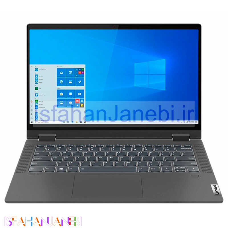 اصفهان جانبی-لپ تاپ Lenovo IdeaPad Flex 5 14ITL05 Core i7 (1165G7) 16GB 512GB SSD NVIDIA 2GB 14" FHD