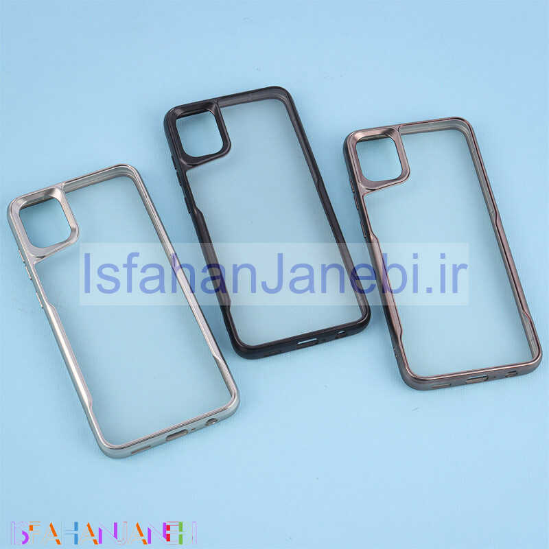 اصفهان جانبی-قاب ژله ای شفاف سامسونگ Galaxy A05 طرح تیتانیوم
