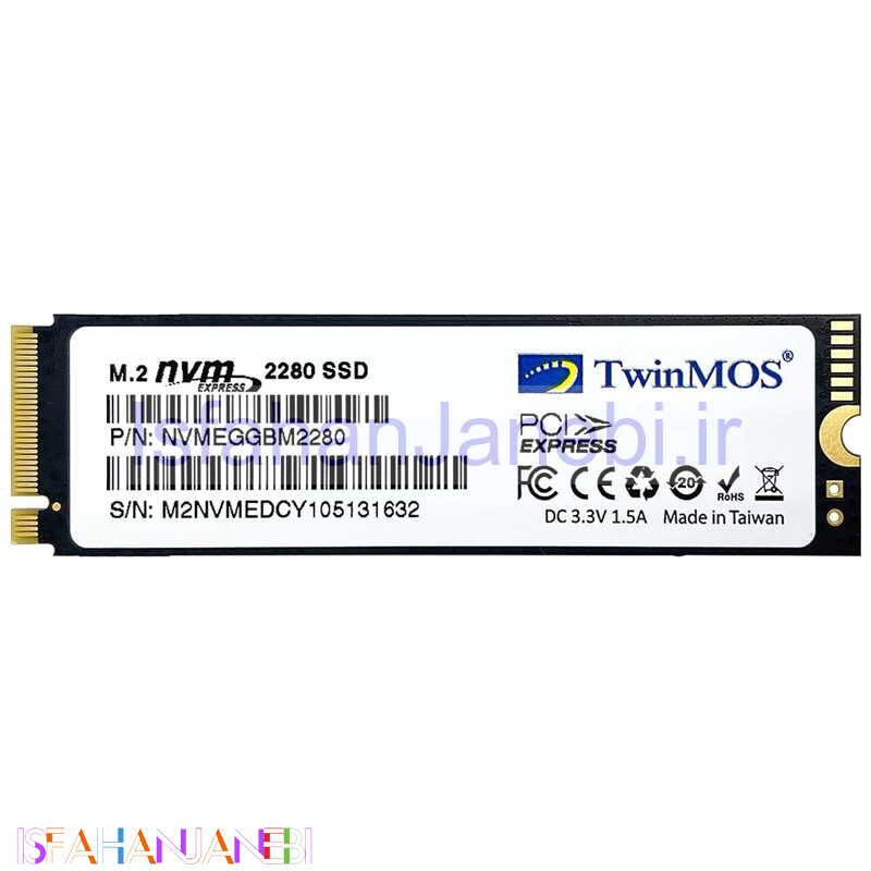 اصفهان جانبی-حافظه SSD توین موس TwinMos 128GB M.2