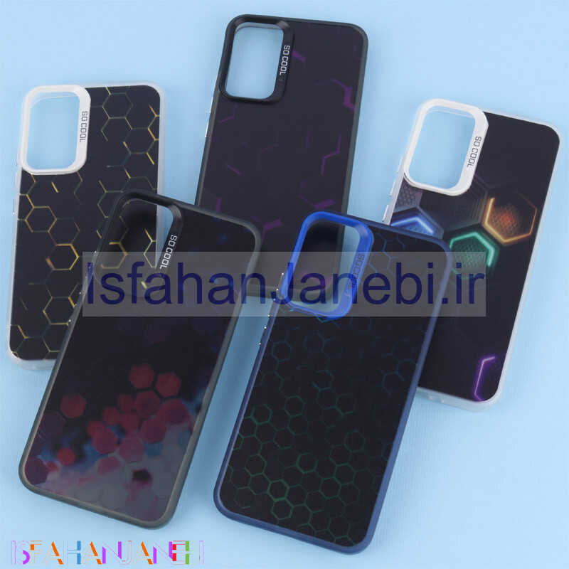 اصفهان جانبی-قاب PC So Cool طرح زنبوری سامسونگ Galaxy A34