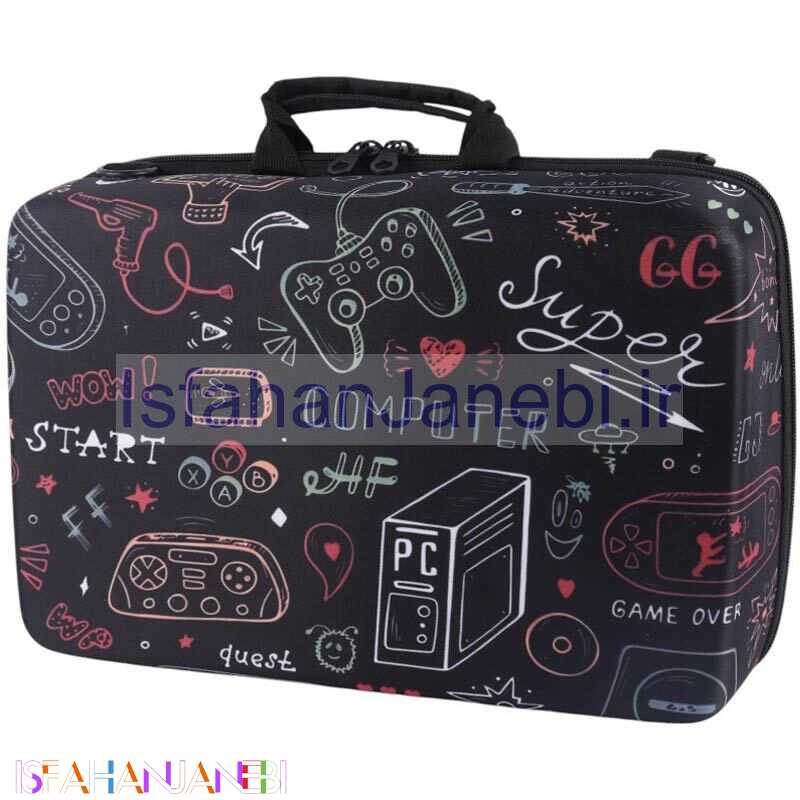 اصفهان جانبی-کیف کنسول بازی PS5 Slim طرح فانتزی کد 9