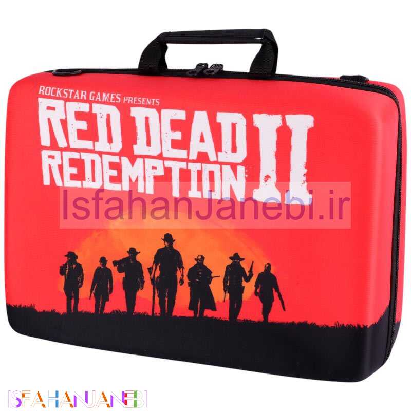 اصفهان جانبی-کیف کنسول بازی PS5 طرح Red Dead Redemption 2 کد 10