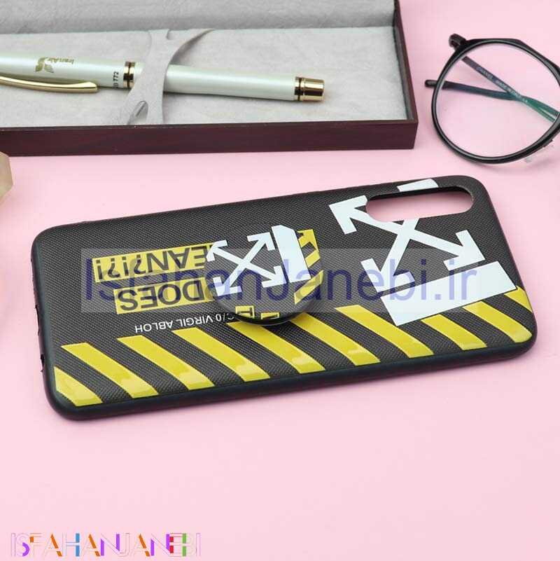 اصفهان جانبی-قاب فانتزی برجسته + پاپ سوکت کد16 سامسونگ A70 / A70s