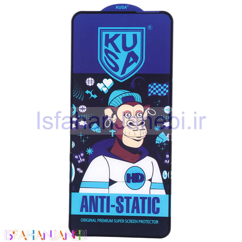 اصفهان جانبی-گلس آنتی استاتیک Kusa شیائومی Redmi Note 11 4G / Redmi 10 / Redmi 10 Prime