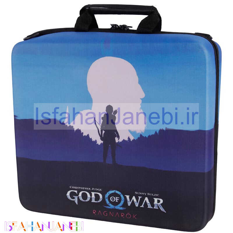 اصفهان جانبی-کیف کنسول بازی PS4 طرح God of War Ragnarok کد 11