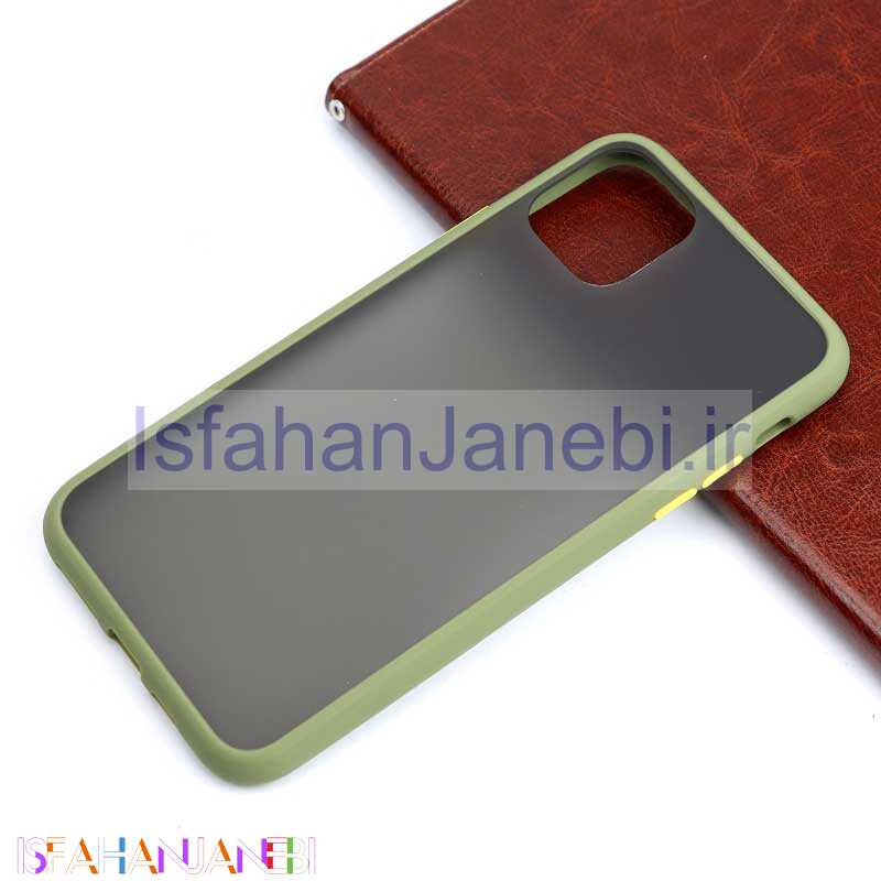 اصفهان جانبی-قاب PC مات iPhone 11 Pro Max سبز
