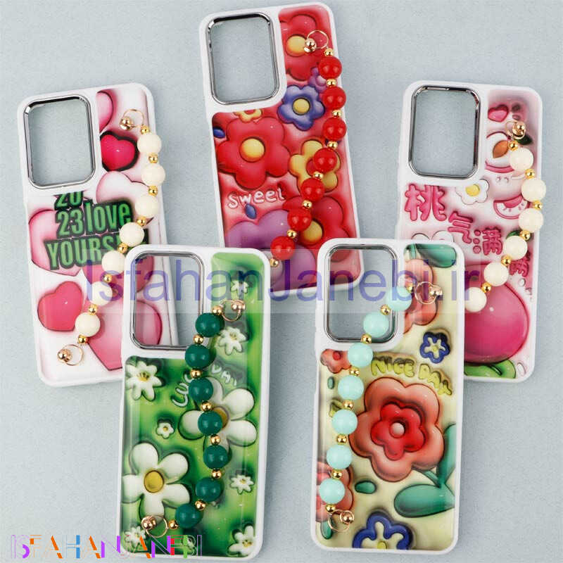 اصفهان جانبی-قاب 3D طرحدار + آویز دستی Xiaomi Redmi Note 12 4G