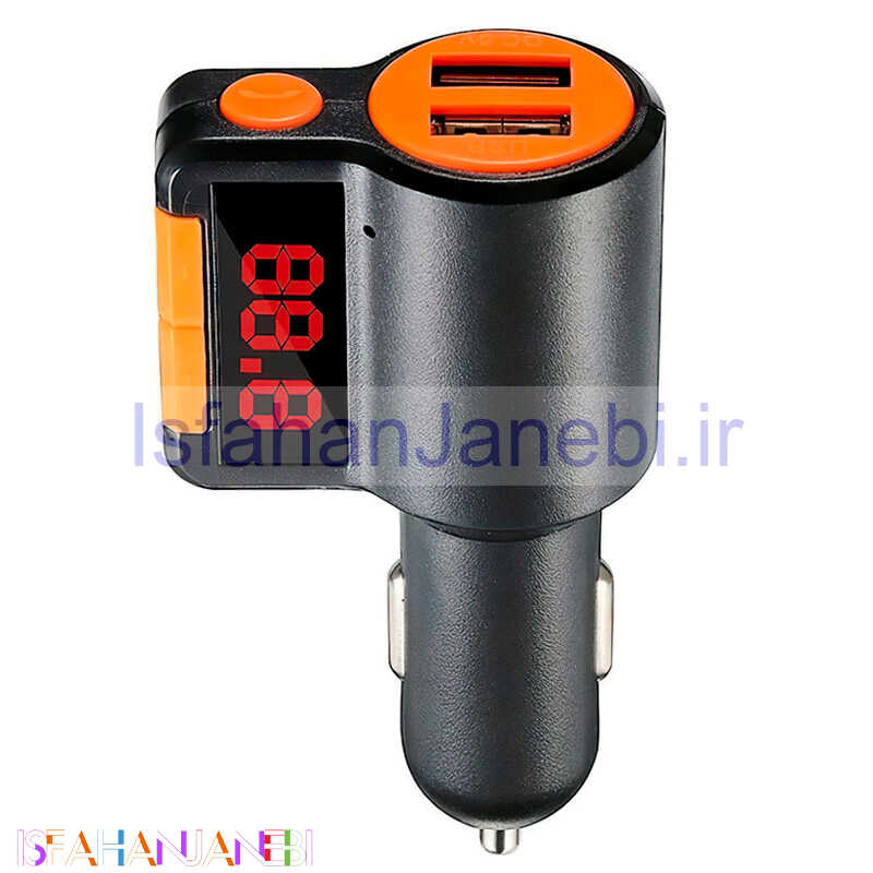 اصفهان جانبی-شارژر فندکی + FM Player بلوتوثی Broad KCB-905 5W