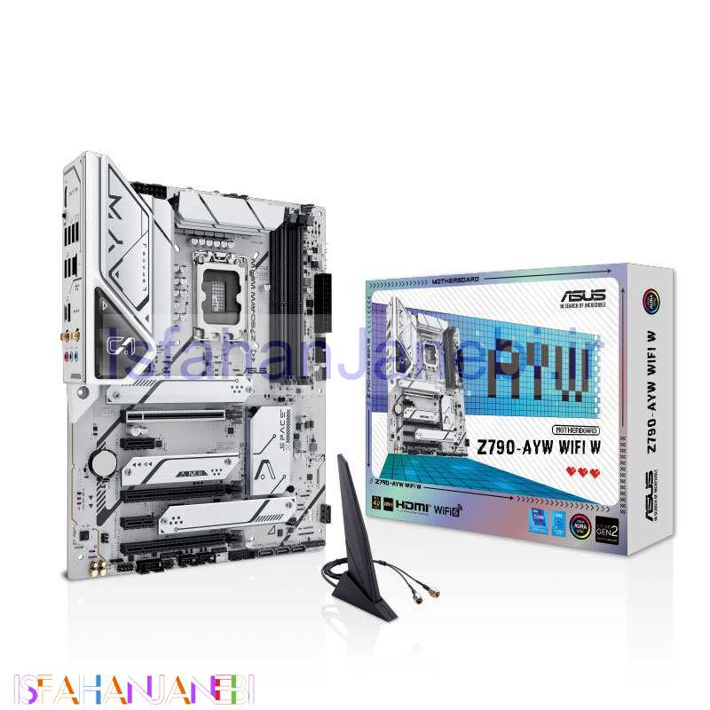اصفهان جانبی-مادربرد ایسوس Z790-AYW WIFI W DDR5