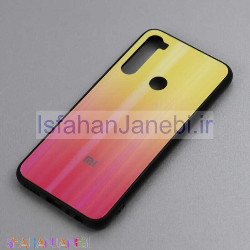 اصفهان جانبی-قاب لیزری پشت گلسی Xiaomi Redmi Note 8 کد5 سری B