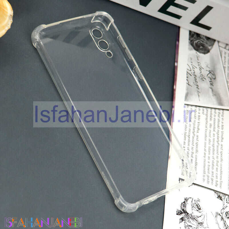 اصفهان جانبی-قاب محافظ لنزدار ژله ای ضربه گیر بی رنگ Samsung Galaxy A02 / M02