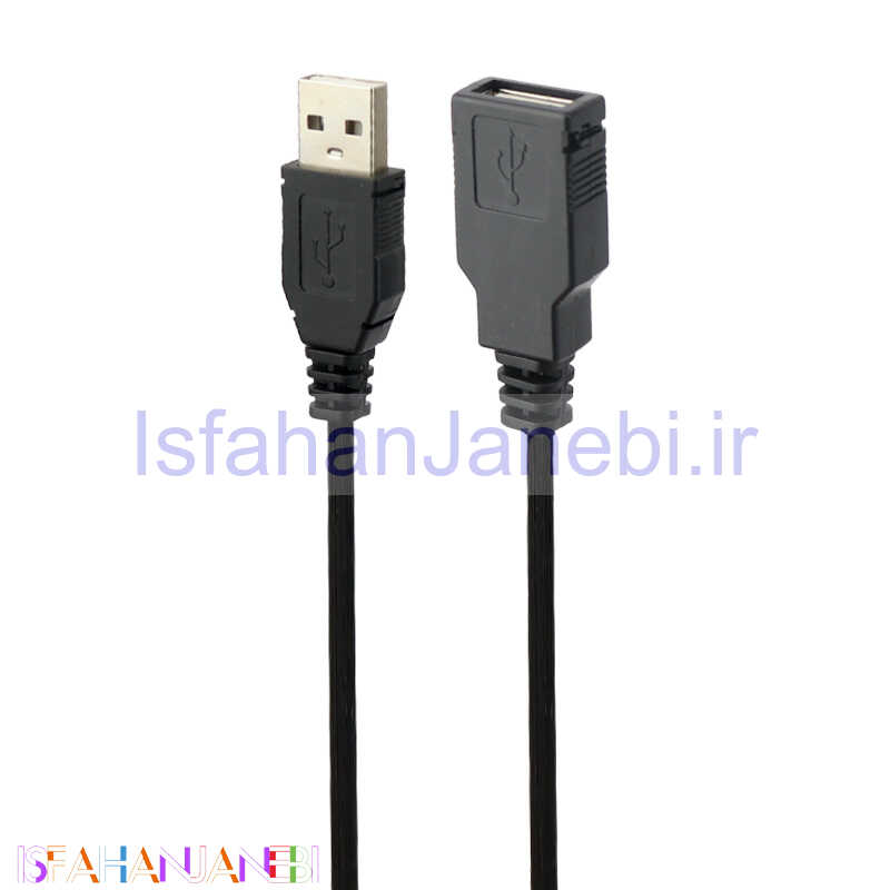 اصفهان جانبی-کابل افزایش طول USB 1m شرینک