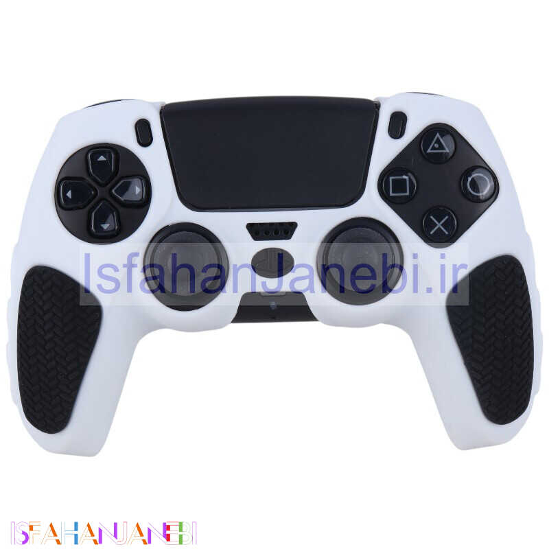 اصفهان جانبی-روکش دسته بازی PS5 استوپ دار زمینه سفید