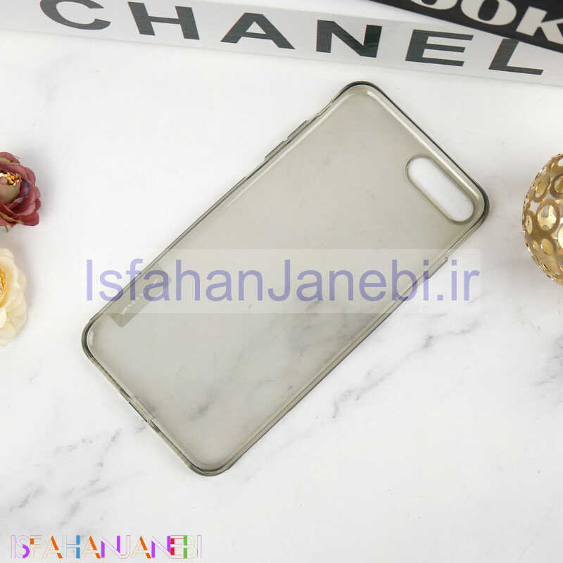 اصفهان جانبی-قاب ژله ای Nature آیفون iPhone 7 Plus / 8 Plus خاکستری