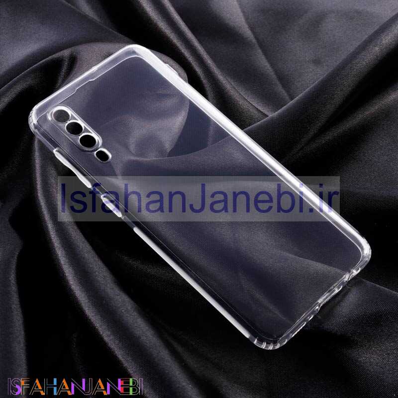 اصفهان جانبی-قاب ژله ای ساده بی رنگ محافظ لنزدار Samsung Galaxy A50