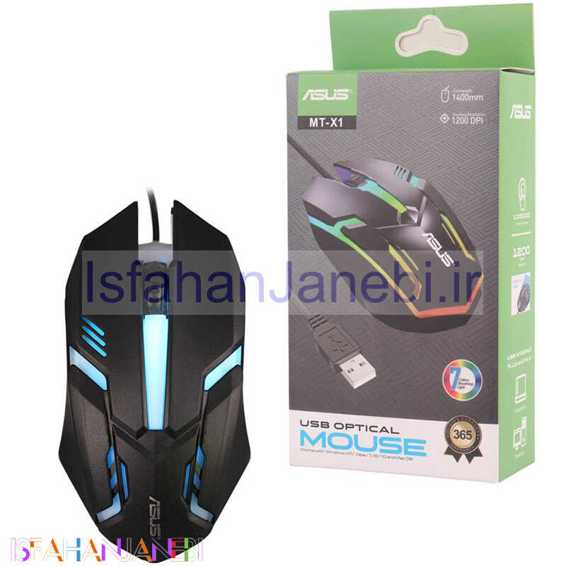 اصفهان جانبی-موس گیمینگ ایسوس MT-X1