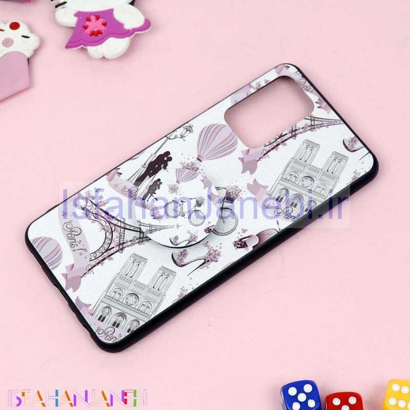 اصفهان جانبی-قاب فانتزی برجسته + پاپ سوکت طرح ایفل سامسونگ A52 سری D