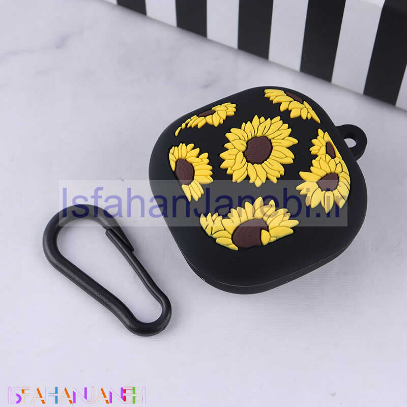 اصفهان جانبی-کاور سیلیکونی عروسکی گلکسی بادز 2 طرح گل