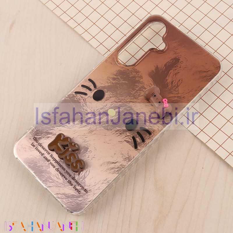 اصفهان جانبی-قاب IMD سامسونگ Galaxy A16 4G / A16 5G طرح Kitty Kiss برجسته براق