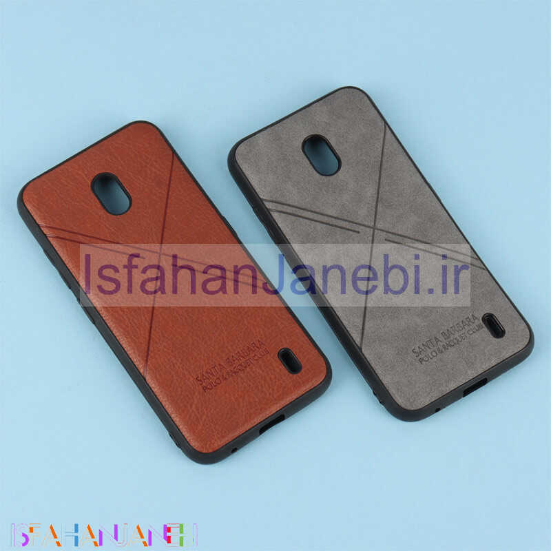 اصفهان جانبی-قاب ساده سیلیکونی چرمی Nokia 2.2