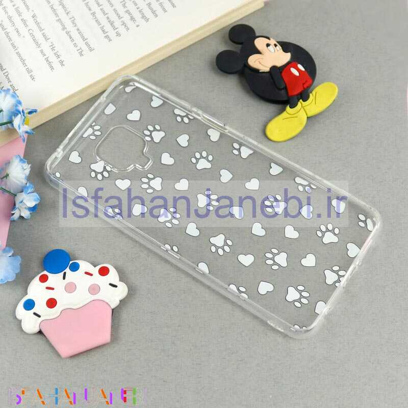 اصفهان جانبی-قاب ژله ای شفاف طرحدار ردپا Xiaomi Redmi Note 9s / Note 9 Pro