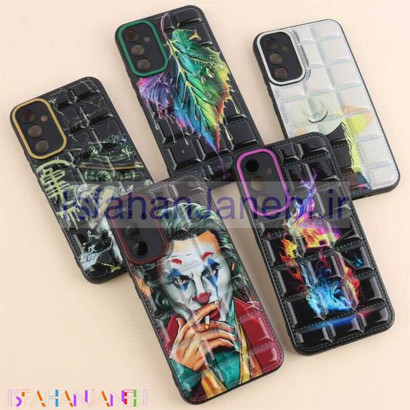 اصفهان جانبی-قاب پافر مربعی محافظ لنزدار سامسونگ Galaxy A34