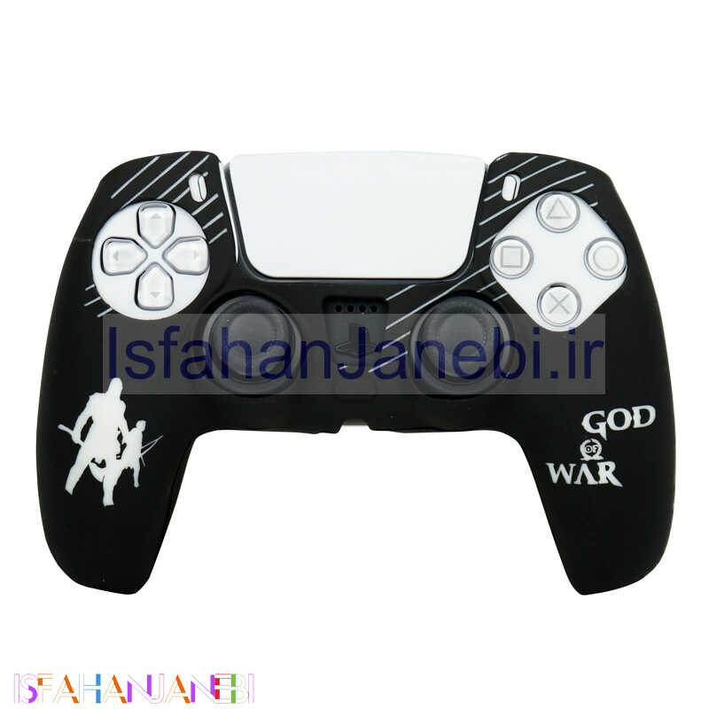 اصفهان جانبی-روکش دسته بازی PS5 طرح God Of War زمینه مشکی