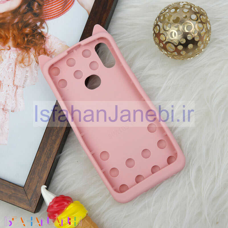 اصفهان جانبی-قاب اورجینال سیلیکونی آکواریومی Lucky Cat پاپیتی Samsung Galaxy A10s