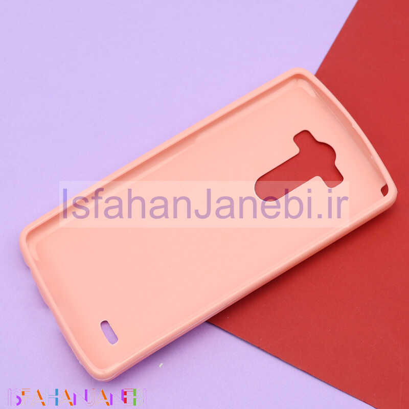 اصفهان جانبی-قاب فانتزی برجسته صورتی طرح گل LG G3
