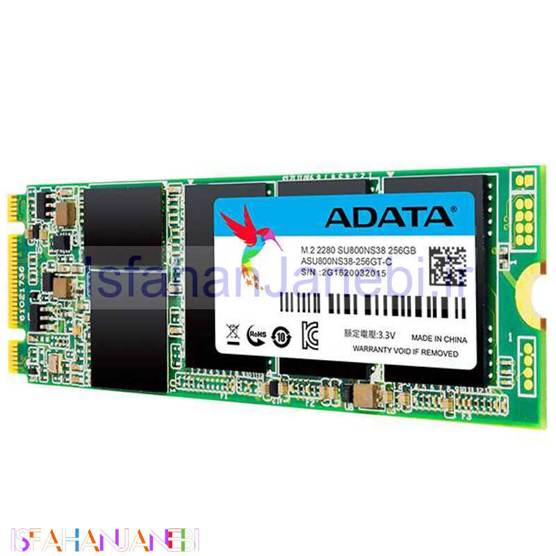 اصفهان جانبی-حافظه SSD ای دیتا ADATA SU800 256GB M.2