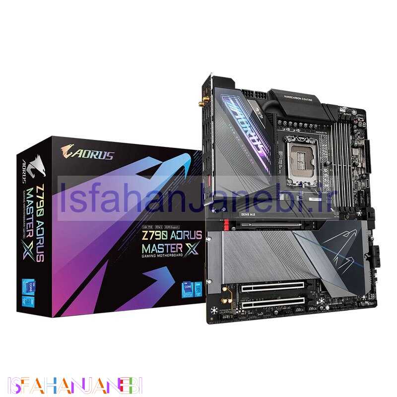 اصفهان جانبی-مادربرد گیگابایت Z790 AORUS MASTER X DDR5