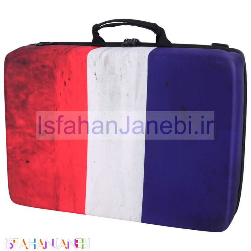 اصفهان جانبی-کیف کنسول بازی PS5 طرح پرچم فرانسه