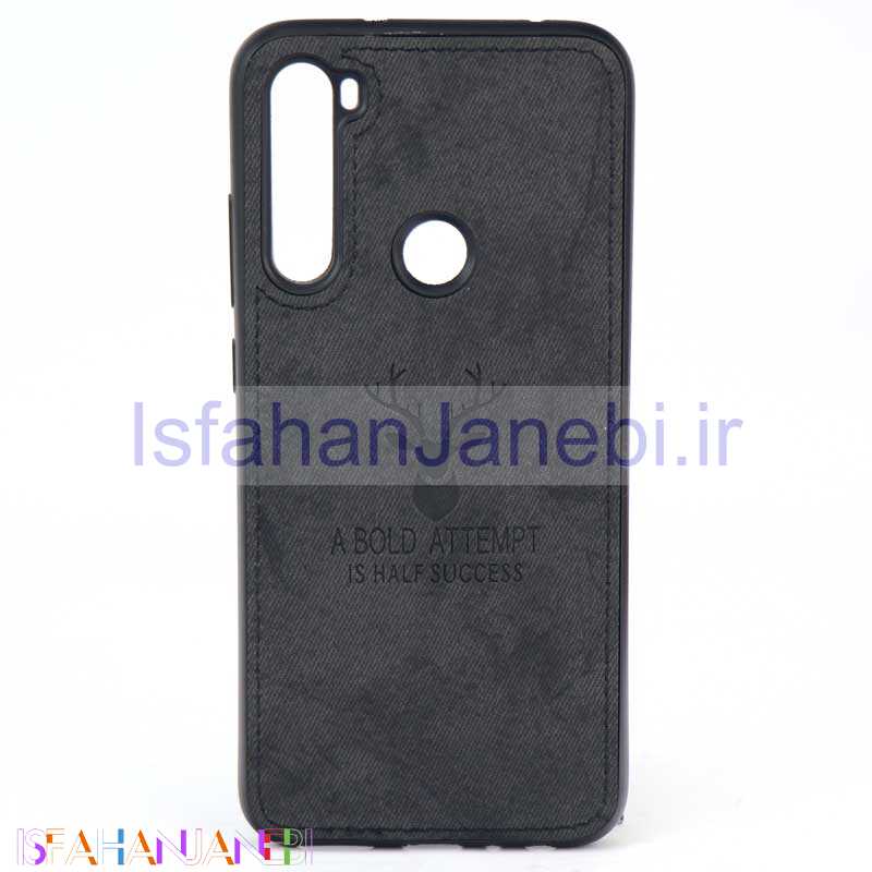 اصفهان جانبی-قاب طرح گوزن Xiaomi Note 8 مشکی