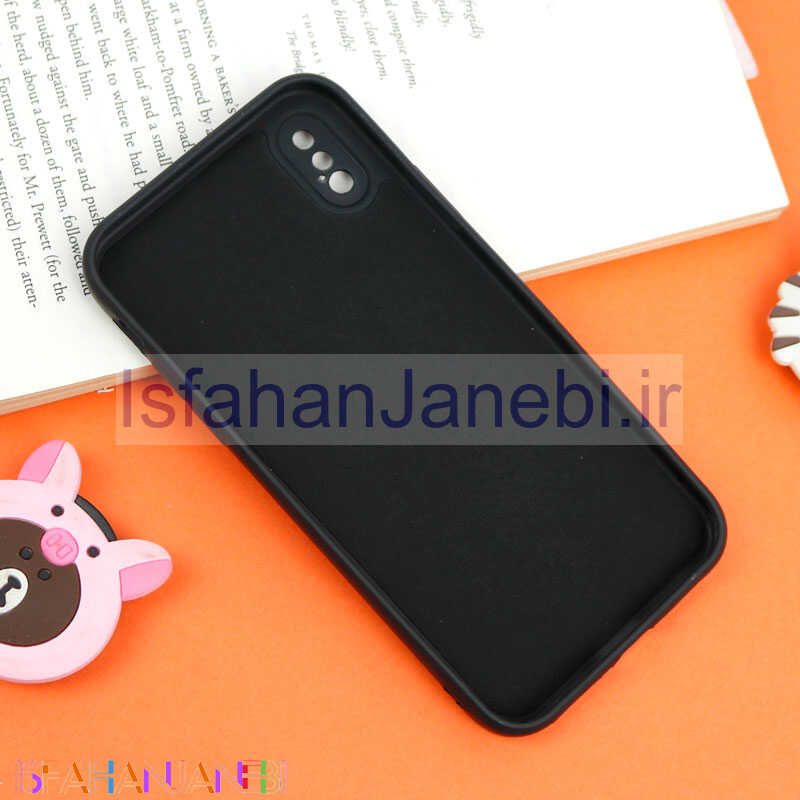 اصفهان جانبی-قاب سیلیکونی خرس TED محافظ لنزدار iPhone X/XS