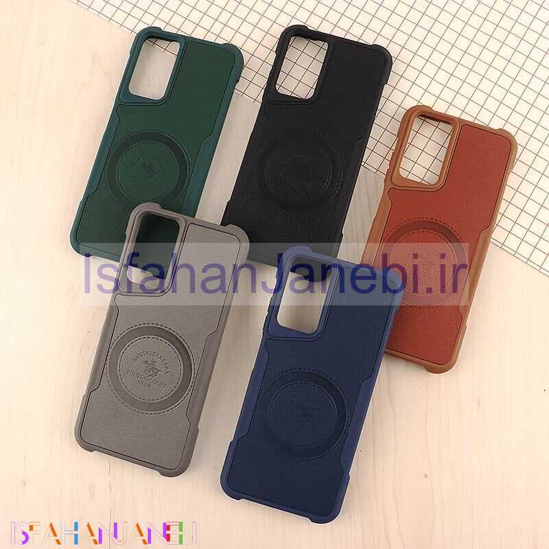 اصفهان جانبی-قاب چرمی Polo Racquet Club شیائومی Redmi Note 11 / 11S 4G