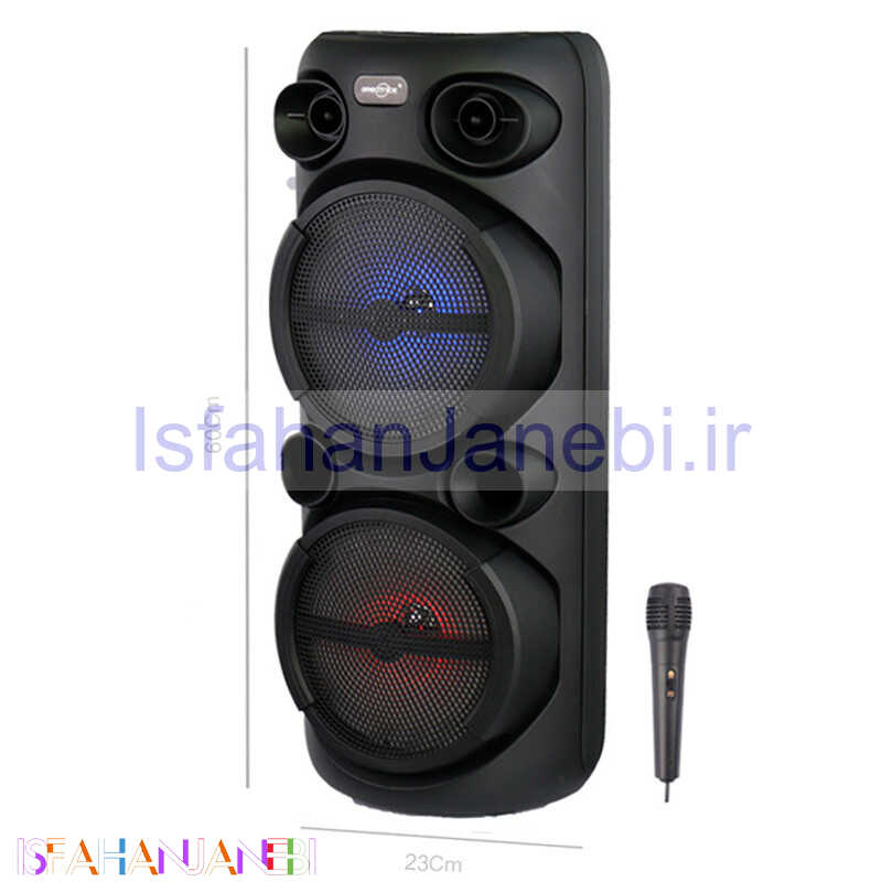 اصفهان جانبی-اسپیکر چمدانی بلوتوثی گریت نایس GTS-2059 + میکروفون