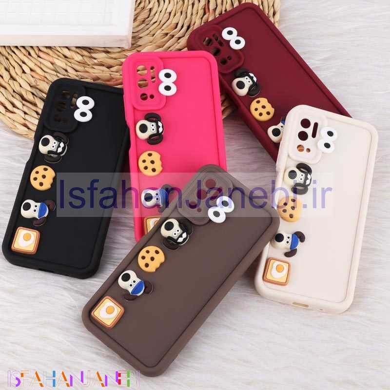 اصفهان جانبی-قاب سولید شیائومی Redmi Note 10 5G / Poco M3 Pro عروسک برجسته محافظ لنزدار