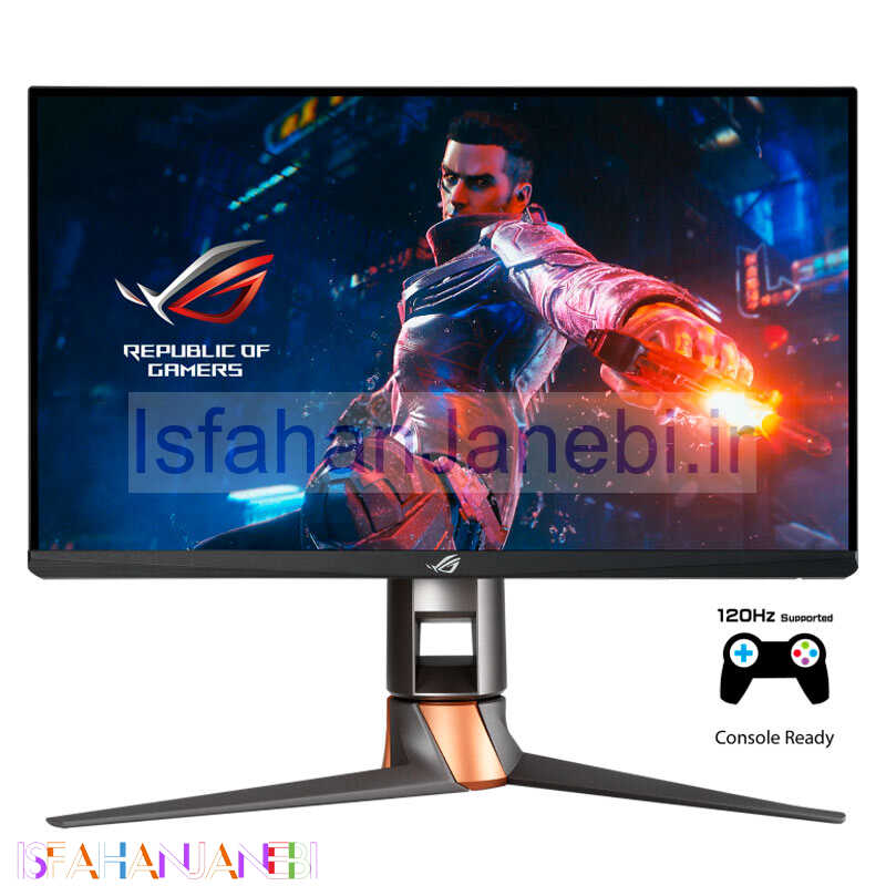 اصفهان جانبی-مانیتور گیمینگ ایسوس ROG Swift PG259QN سایز 24.5 اینچ