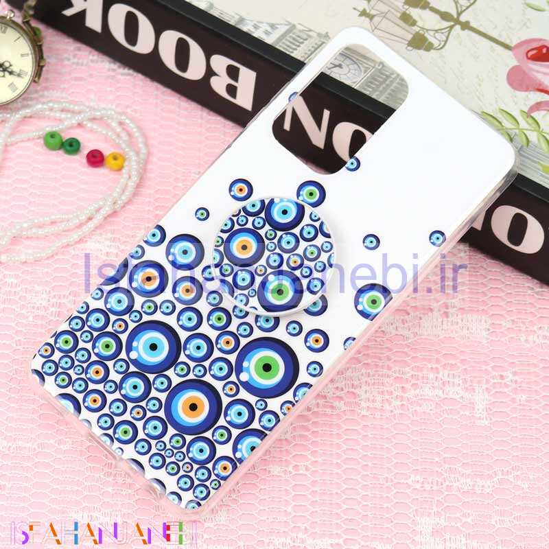 اصفهان جانبی-قاب سوپر IMD دور شفاف پاپ سوکت دار Samsung A52 چشم نظر